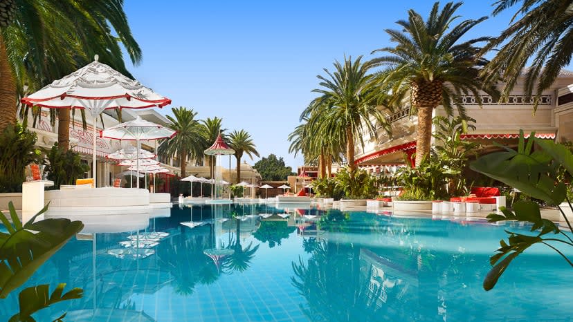 Las Vegas Pools Cabanas Daybeds Wynn Las Vegas Encore